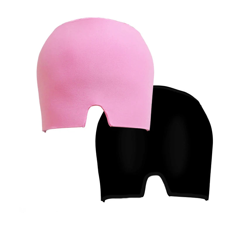 Headache Migraine Relief Hat Cold Compress Therapy Cap Ice Head Wrap Pack Eye Mask for Pressure Relieve Pain Ice Hat